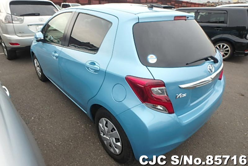 2016 Toyota Vitz Blue For Sale | Stock No. 85716 | Japanese Used Cars ...